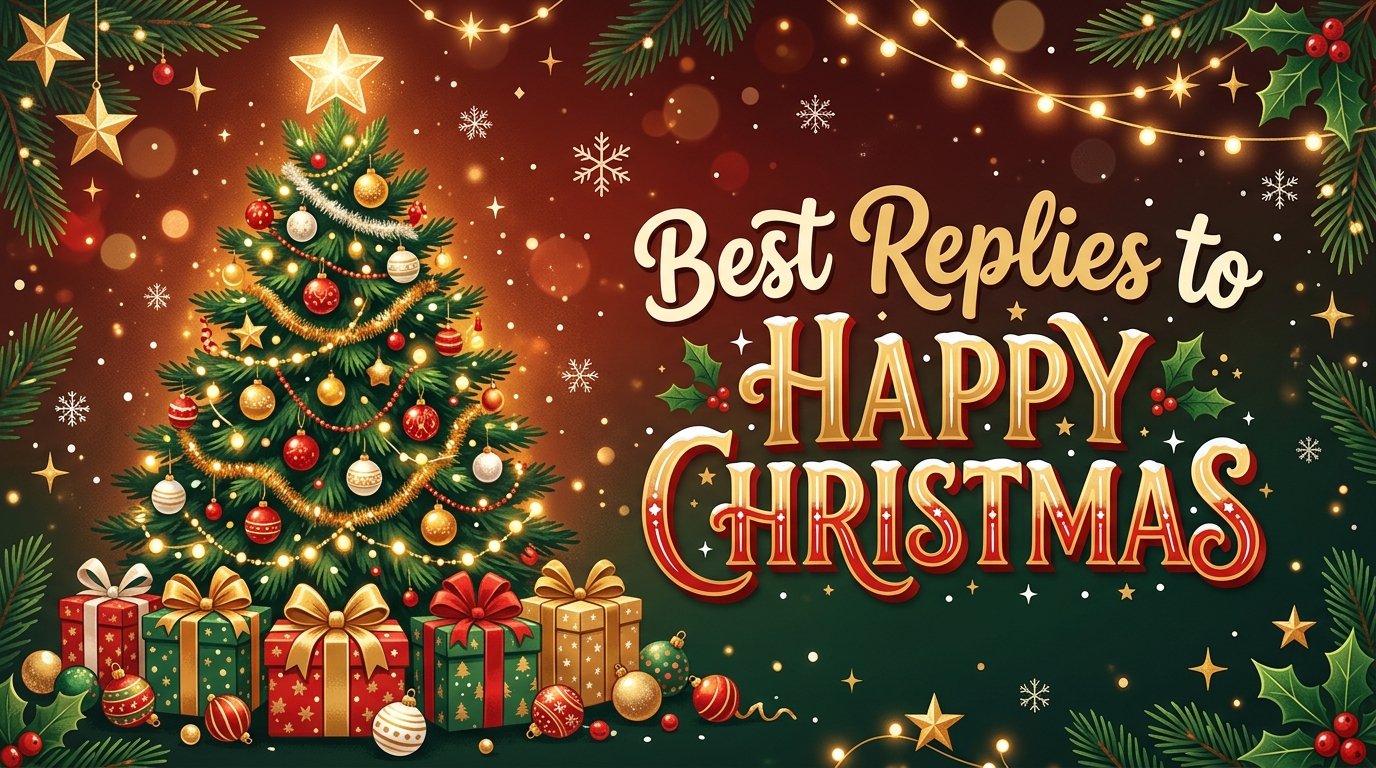 Best Replies to Happy Christmas